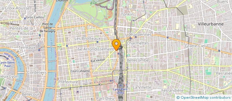 localisation de l'entreprise MADAME CHANTAL ROSSI  LYON