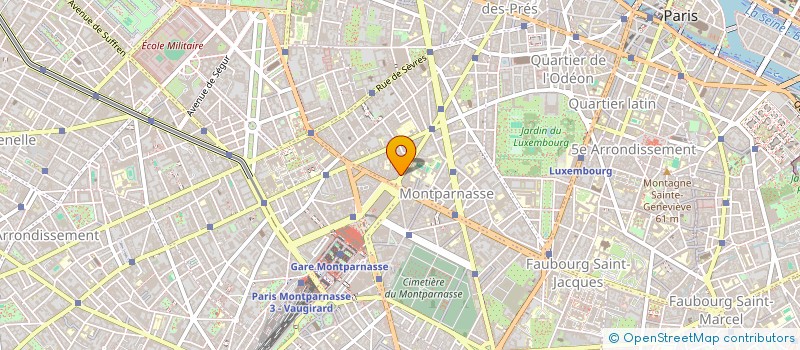 localisation de l'entreprise MADAME CHANTAL ROUILLEAULT  PARIS