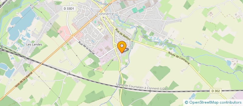 localisation de l'entreprise MADAME CHANTAL ROUSSEAU  SCEAUX SUR HUISNE