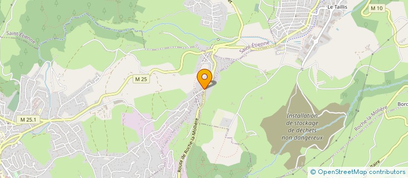 localisation de l'entreprise MADAME CHANTAL ROUSSON  UNIEUX