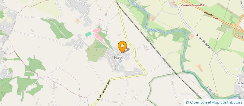 localisation de l'entreprise MADAME CHANTAL ROUVELLAC  NAVES