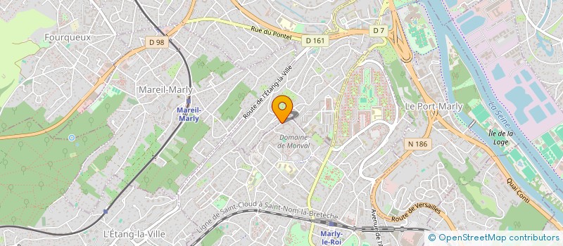 localisation de l'entreprise MADAME CHANTAL ROVIT  MARLY-LE-ROI