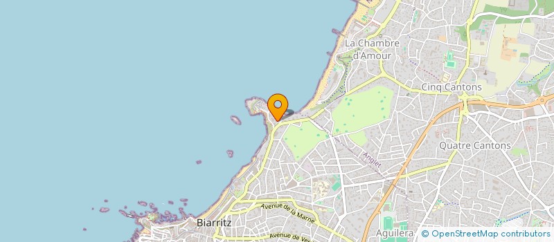 localisation de l'entreprise MADAME CHANTAL ROY à BIARRITZ