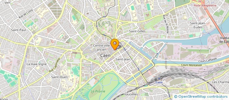 localisation de l'entreprise MADAME CHANTAL RUAULT  CAEN