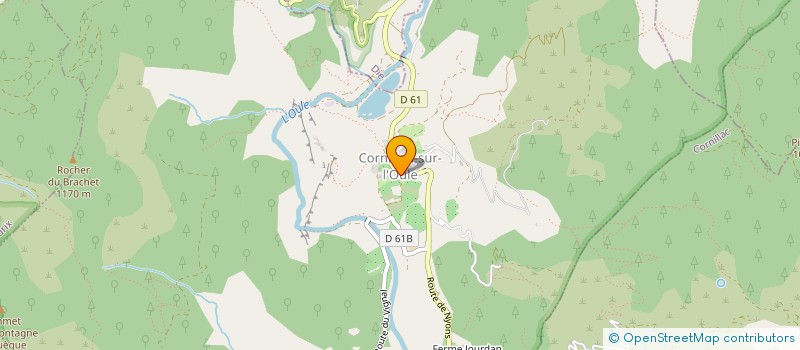 localisation de l'entreprise MADAME CHANTAL RUBINO  CORNILLON-SUR-L'OULE