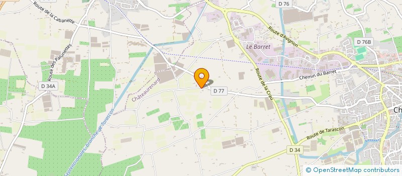 localisation de l'entreprise MADAME CHANTAL RUIZ à CHATEAURENARD