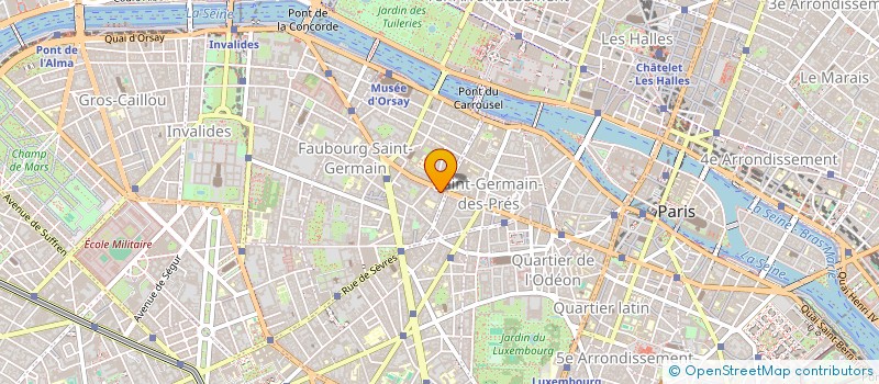 localisation de l'entreprise MADAME CHANTAL SAINT CYR  PARIS