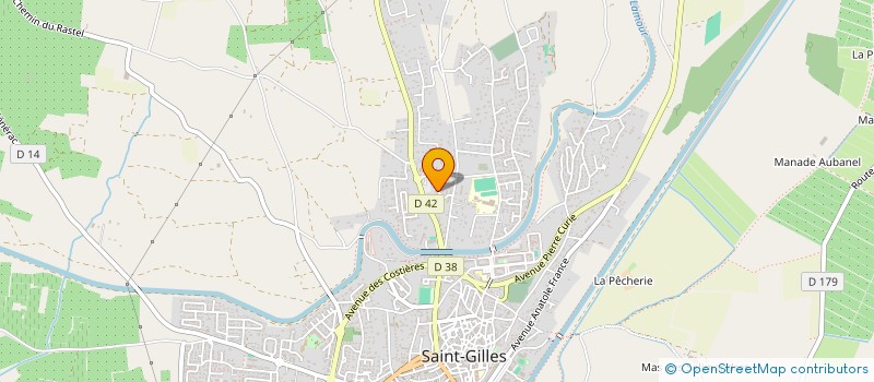localisation de l'entreprise MADAME CHANTAL SAMPOL à SAINT-GILLES