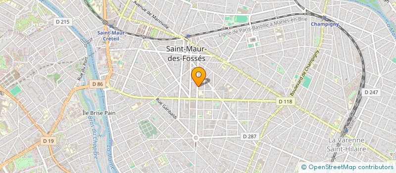 localisation de l'entreprise MADAME CHANTAL SANCHEZ à SAINT-MAUR-DES-FOSSES
