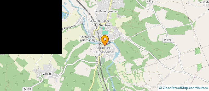 localisation de l'entreprise MADAME CHANTAL SARAZIN  MOUTHIERS-SUR-BOEME