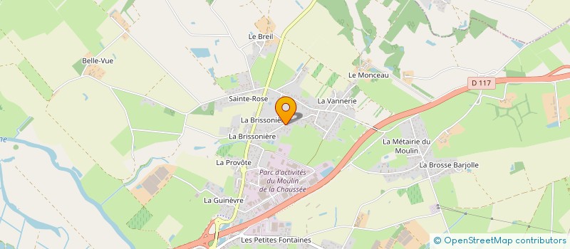 localisation de l'entreprise MADAME CHANTAL SAUVAGET à SAINT-PHILBERT-DE-GRAND-LIEU