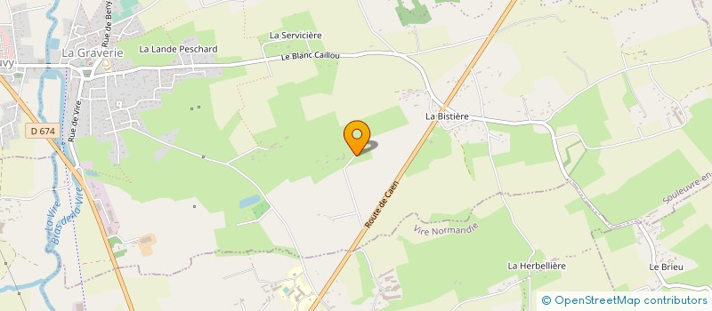 localisation de l'entreprise MADAME CHANTAL SAVEY  SOULEUVRE EN BOCAGE