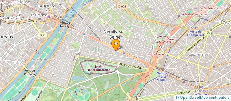 localisation de l'entreprise MADAME CHANTAL SCEMAMA à NEUILLY-SUR-SEINE