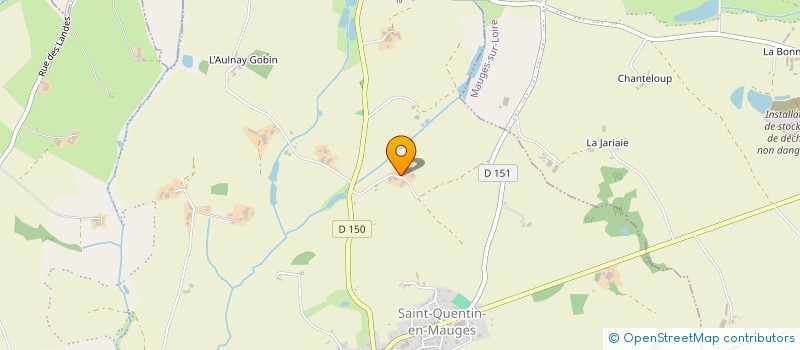 localisation de l'entreprise MADAME CHANTAL SECHER  BEAUPREAU-EN-MAUGES