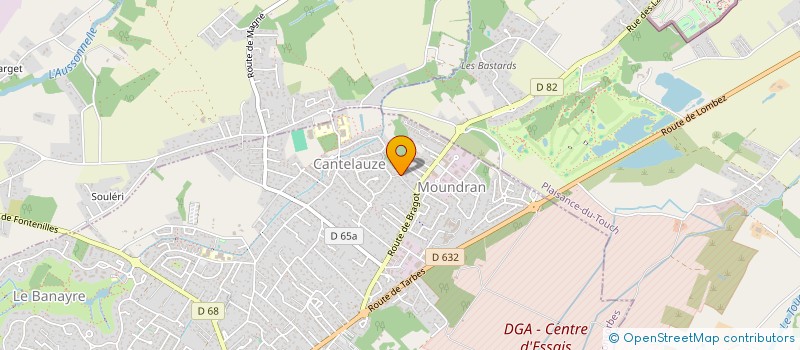 localisation de l'entreprise MADAME CHANTAL SECO à FONSORBES