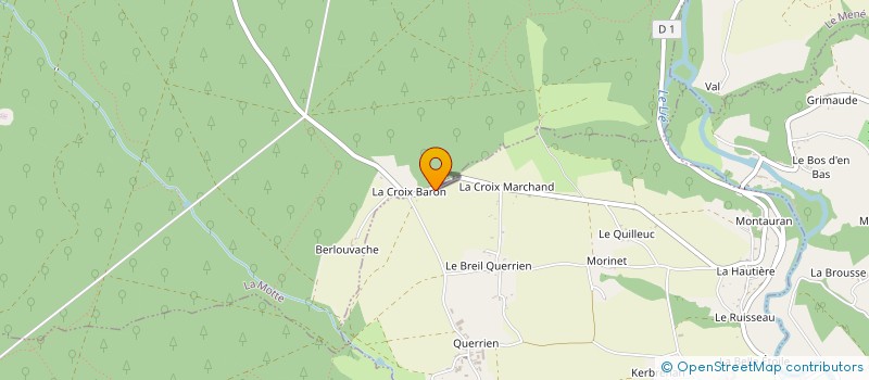 localisation de l'entreprise MADAME CHANTAL SERANDOUR à PLEMET