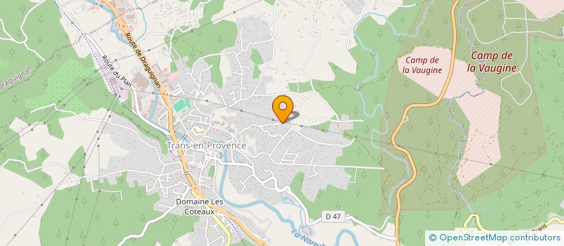 localisation de l'entreprise MADAME CHANTAL SIEGLER à TRANS-EN-PROVENCE