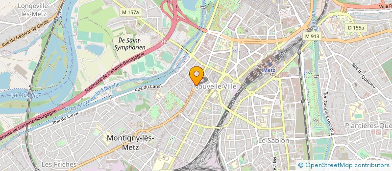 localisation de l'entreprise MADAME CHANTAL SIEGMUND  METZ