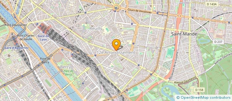 localisation de l'entreprise MADAME CHANTAL SIMEON  PARIS