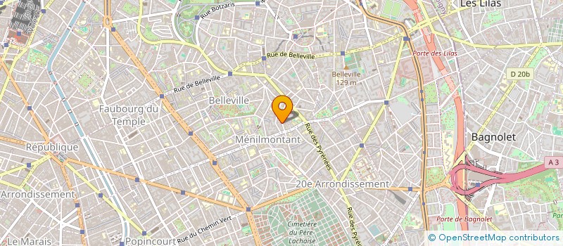 localisation de l'entreprise MADAME CHANTAL STOLERU  PARIS