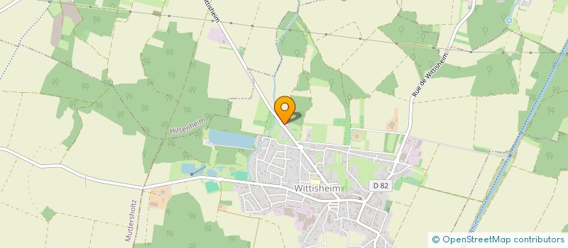 localisation de l'entreprise MADAME CHANTAL SZYMONIAK  WITTISHEIM