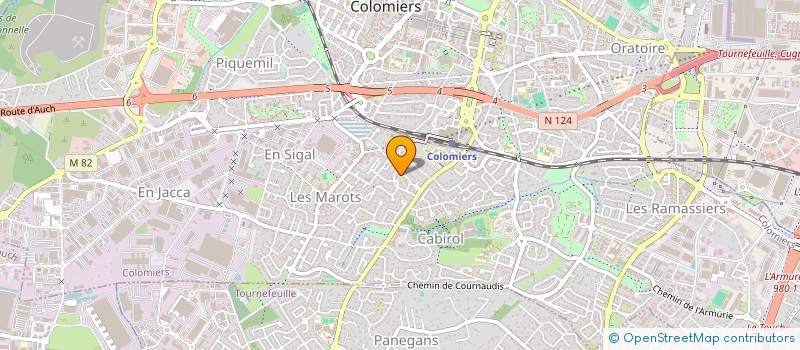localisation de l'entreprise MADAME CHANTAL TAHSIN à COLOMIERS