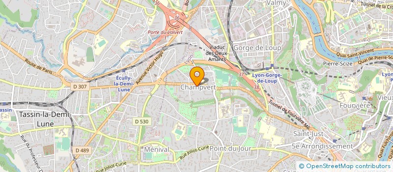 localisation de l'entreprise MADAME CHANTAL TAISNE à LYON