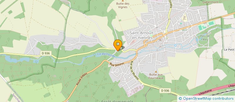 localisation de l'entreprise MADAME CHANTAL TALAVERA  SAINT-ARNOULT-EN-YVELINES