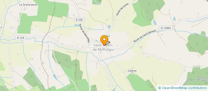 localisation de l'entreprise MADAME CHANTAL TAQUIN  SAINT-VIVIEN-DE-MONSEGUR