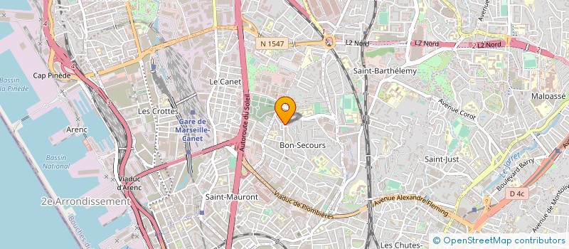 localisation de l'entreprise MADAME CHANTAL TCHAKERIAN à MARSEILLE
