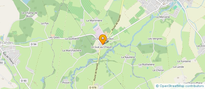 localisation de l'entreprise MADAME CHANTAL TESSIER à SAINT-ETIENNE-DU-BOIS