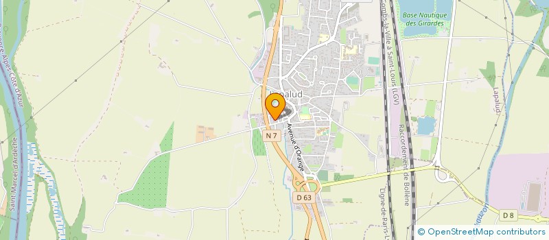 localisation de l'entreprise MADAME CHANTAL THEBAULT  SUZE-LA-ROUSSE