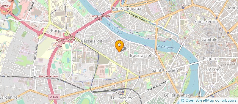 localisation de l'entreprise MADAME CHANTAL THIRION à TOULOUSE