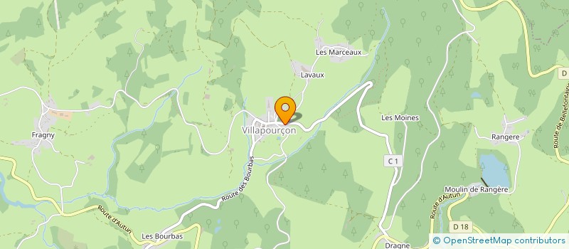 localisation de l'entreprise MADAME CHANTAL THOMAS  VILLAPOURCON