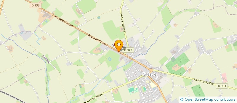 localisation de l'entreprise MADAME CHANTAL THYSBAERT  CAESTRE