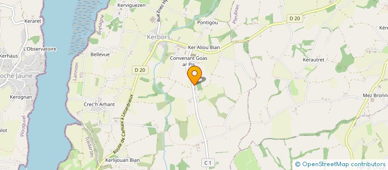 localisation de l'entreprise MADAME CHANTAL TILLY  PLEUBIAN