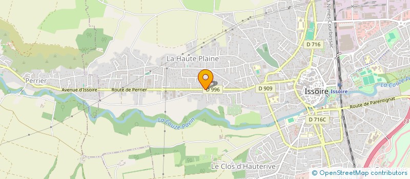 localisation de l'entreprise MADAME CHANTAL TINES  ISSOIRE