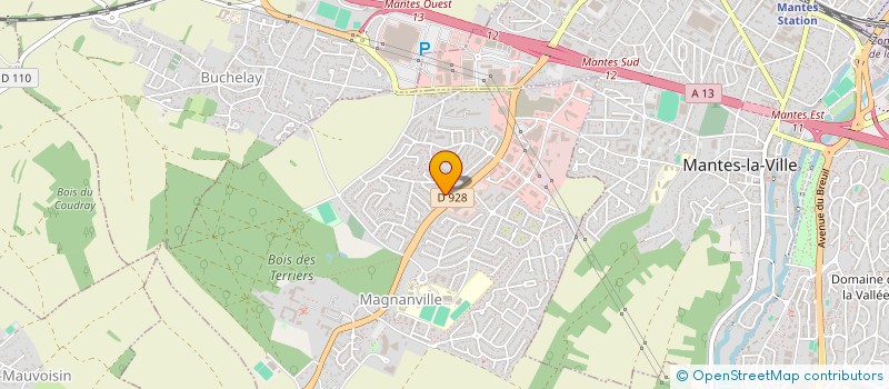 localisation de l'entreprise MADAME CHANTAL TIREL  MAGNANVILLE