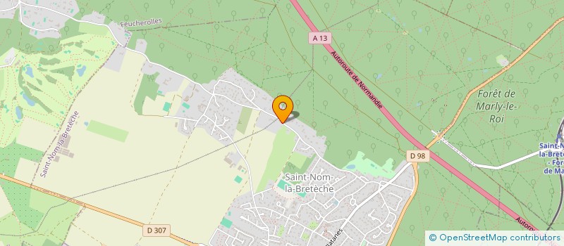 localisation de l'entreprise MADAME CHANTAL TISSANDIER  SAINT-NOM-LA-BRETECHE