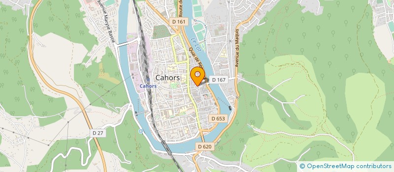 localisation de l'entreprise MADAME CHANTAL TISSIER  CAHORS