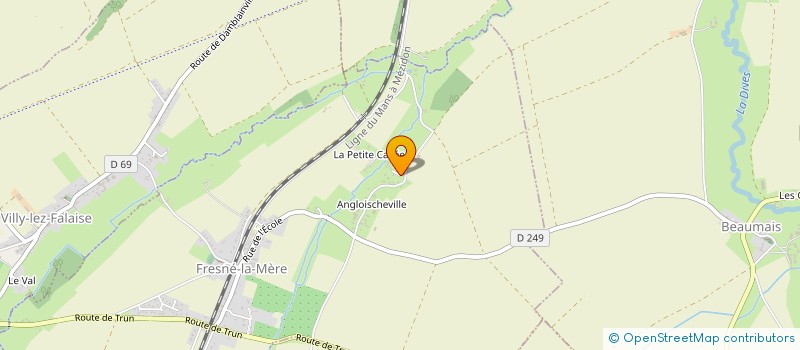 localisation de l'entreprise MADAME CHANTAL TORCHY  FRESNE-LA-MERE