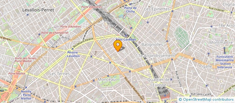 localisation de l'entreprise MADAME CHANTAL TORDJMAN  PARIS