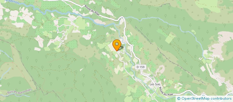 localisation de l'entreprise MADAME CHANTAL TOURNIAIRE  LA ROCHE-SUR-LE-BUIS