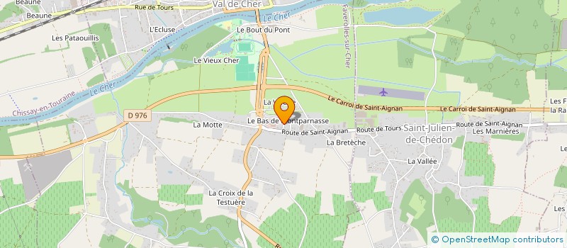 localisation de l'entreprise MADAME CHANTAL TULIER  FAVEROLLES-SUR-CHER