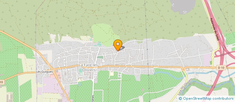 localisation de l'entreprise MADAME CHANTAL UCEDA PIERNAS  LA FARE-LES-OLIVIERS