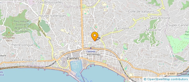 localisation de l'entreprise MADAME CHANTAL VALETTA à CANNES