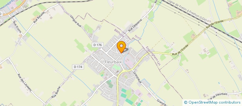 localisation de l'entreprise MADAME CHANTAL VANDEVELDE à FLEURBAIX