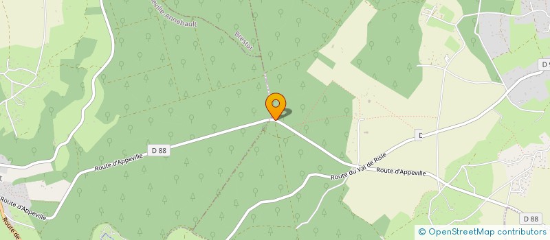 localisation de l'entreprise MADAME CHANTAL VAVASSEUR  ILLEVILLE-SUR-MONTFORT