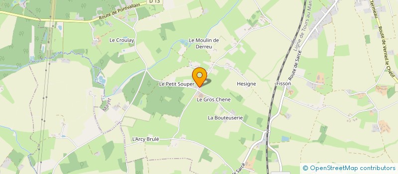 localisation de l'entreprise MADAME CHANTAL VEAU  MACHECOUL-SAINT-MEME