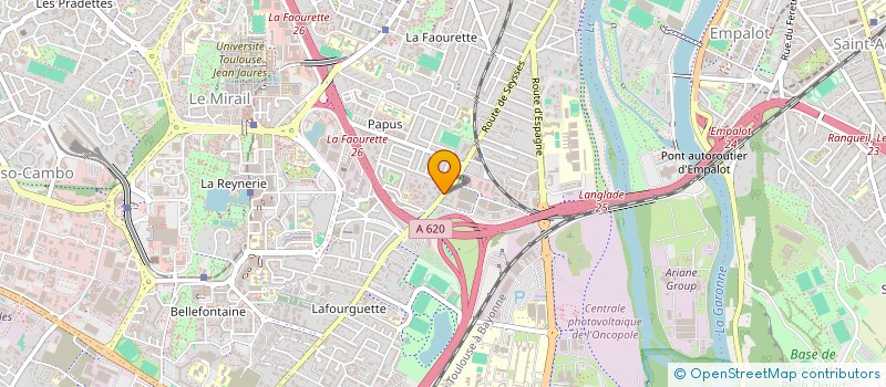 localisation de l'entreprise MADAME CHANTAL VENTURA à TOULOUSE